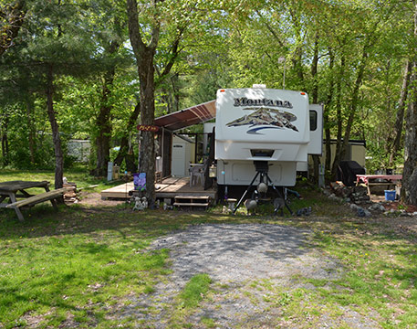 Canoe River Campground Site #PS-02 - Mansfield, MA