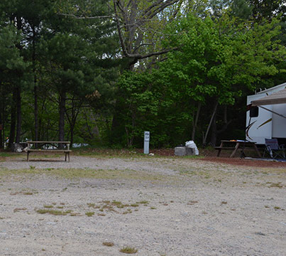 Canoe River Campground Site #WM-14 - Mansfield, MA